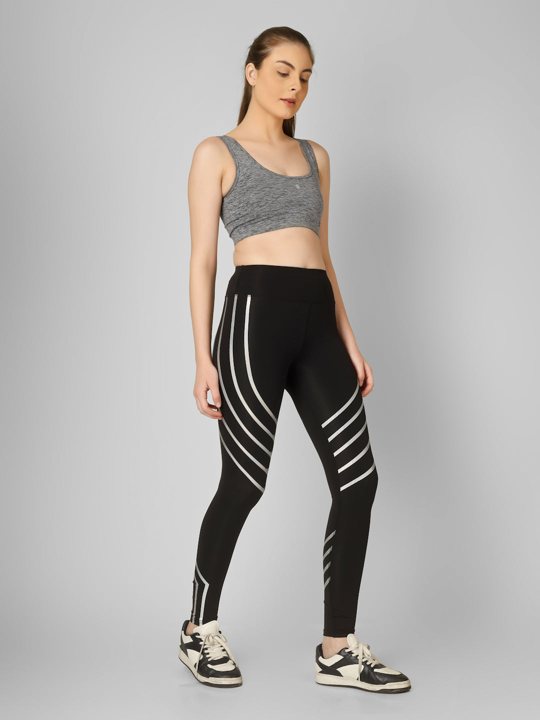 Alpha Juliet Aura High-Waisted Reflective Leggings